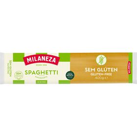 Massa Esparguete Sem Glúten Milaneza 400 gr