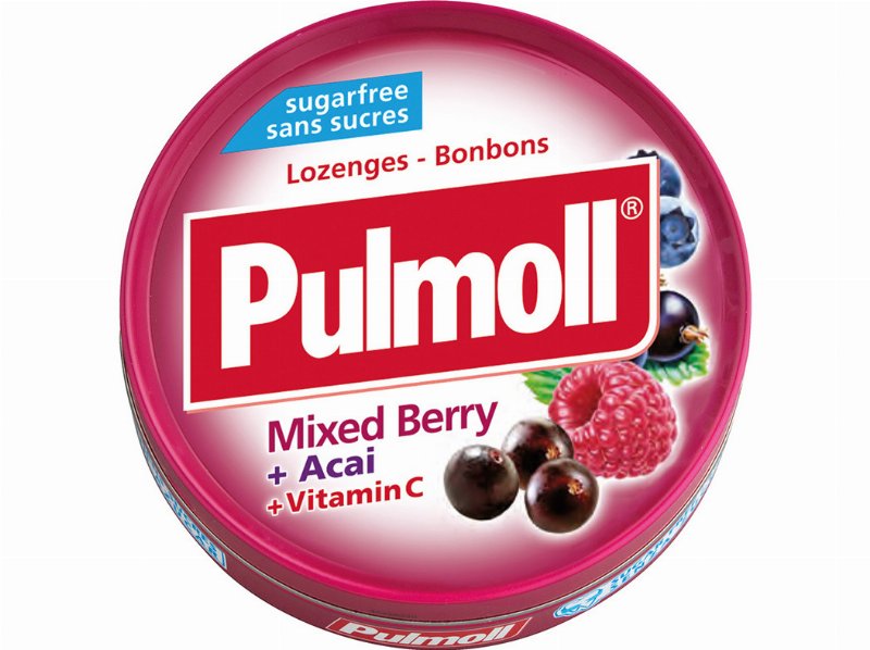Pastilhas Pulmoll Frutos Silvestres 45 g