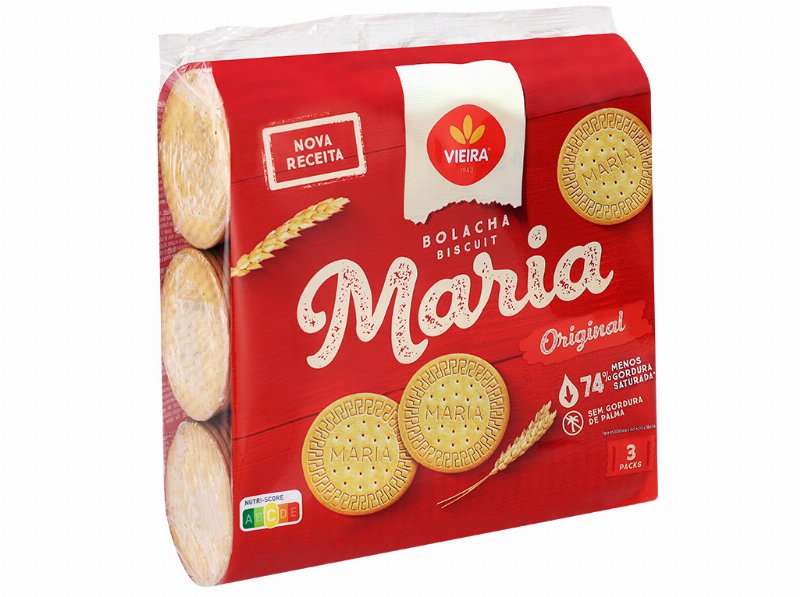 Bolacha Maria Vieira Original 600 g