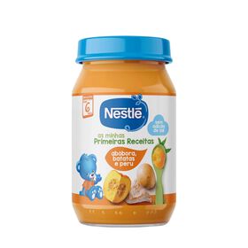 Refeição Para Bebé Batata, Abóbora E Peru +6M Nestlé 190 gr