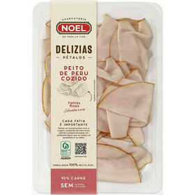 Fiambre De Peito De Peru Fatias Finas Noel 90 gr