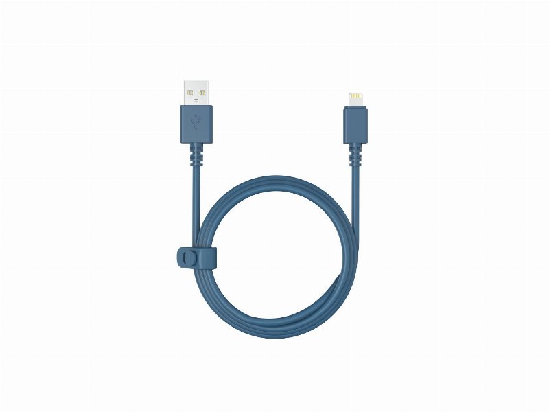 Cabo Usba To 8Pin Qilive 600194150 Non Mfi Tpe Azul 1M