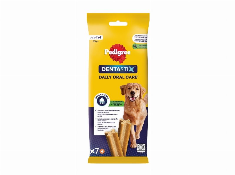 Snacks Para Cão Dentastix Pedigree Raça Grande 270 g 7 Unidades
