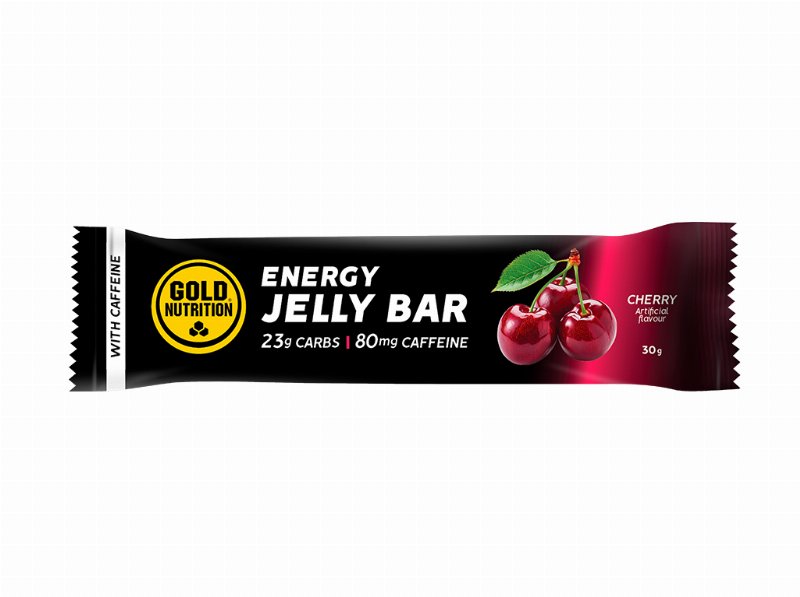 Jelly Bar Goldnutrition Cafeina Cereja 30 g
