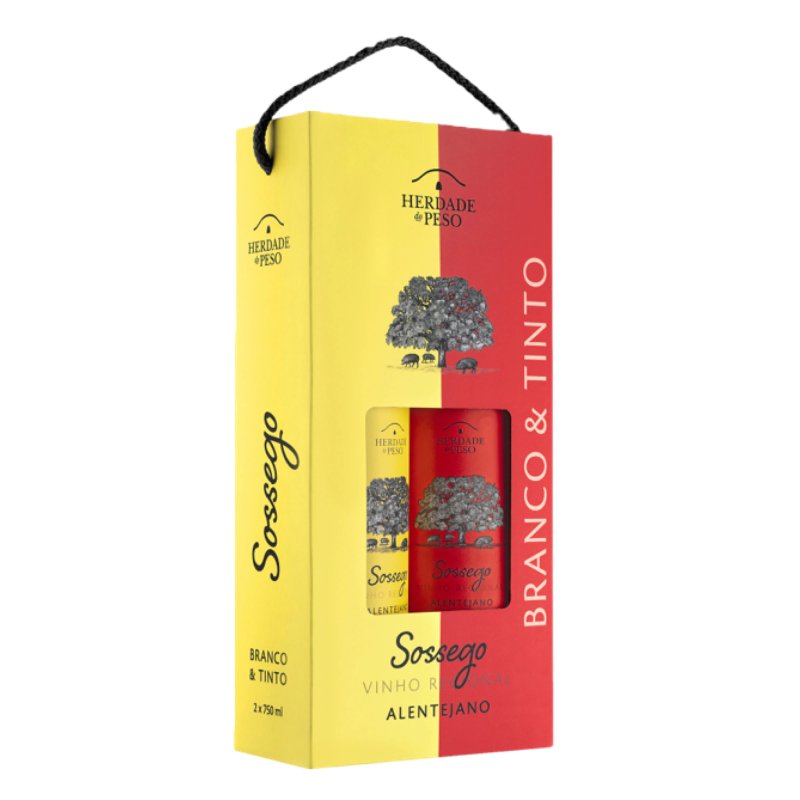Vinho Do Alentejo Pack 2 Unidades 75 cl