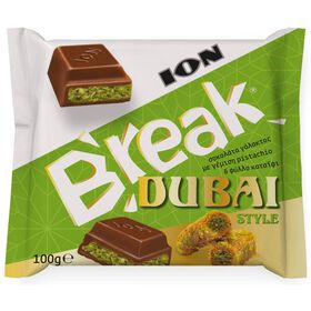 Tablete Chocolate Break Dubai Ion 100 gr