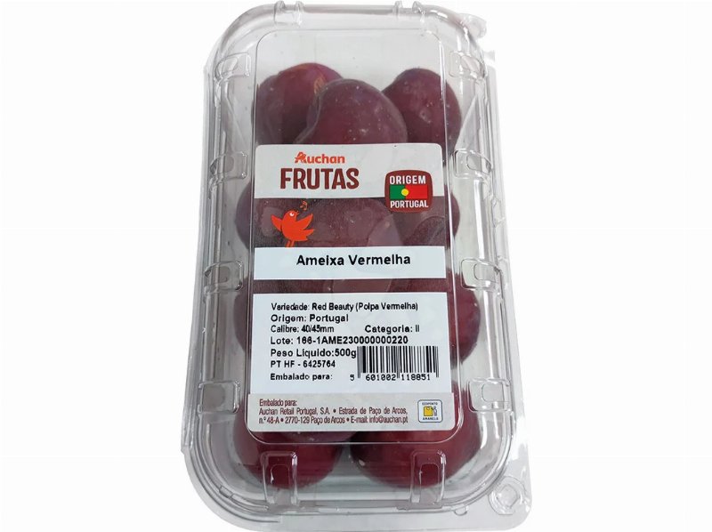 Ameixa Vermelha Auchan 500 g