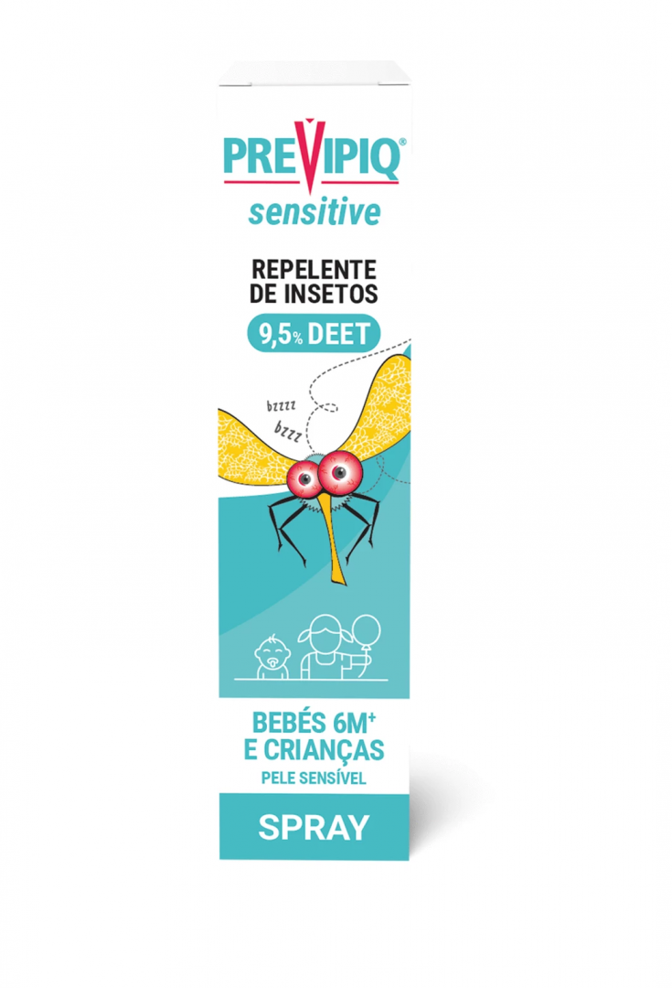 Repelente Mosquitos Sensitive Spray Crianças Previpiq 0.1L