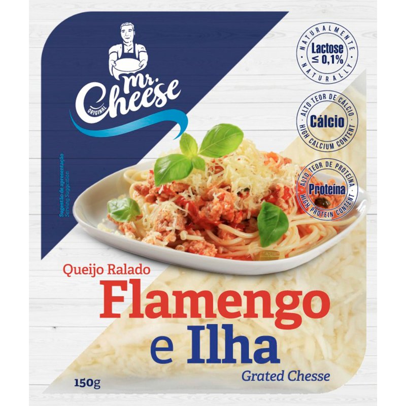 Queijo Ralado Flamengo E Ilha 150 g