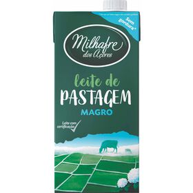 Leite Uht Magro Pastagem Açores Milhafre 1 Lt