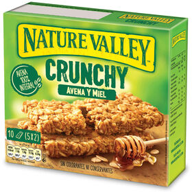 Barras De Cereais Crunchy Aveia E Mel Nature Valley 210 gr (5 Un)
