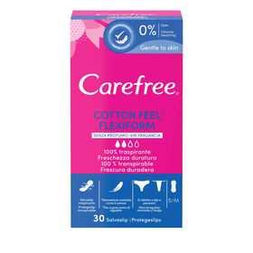 Pensos Diários Cotton Feel Adaptáveis Carefree 30 Un