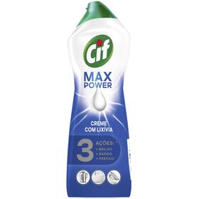 Creme De Limpeza Com Lixívia Max Power Cif 700 ml