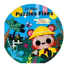 Os Meus Puzzles Fixes - Animais Do Mundo De Hemma