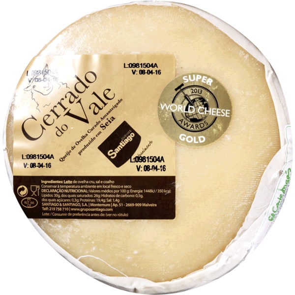 Queijo De Ovelha Grande Peso Aproximado Por 1 kg