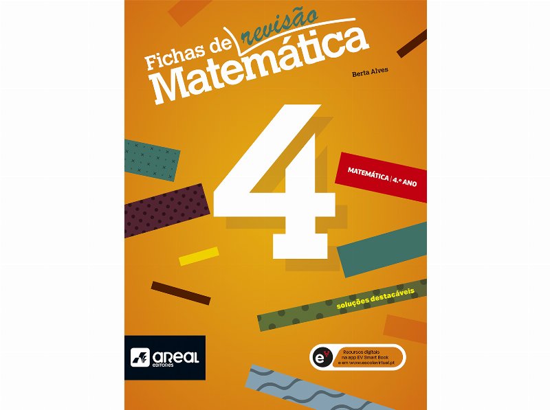 Livro Fichas De Matemática 4 - 4º Ano
