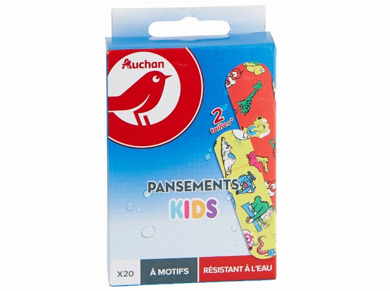 Pensos Auchan Kids 2 Tamanhos 20Un