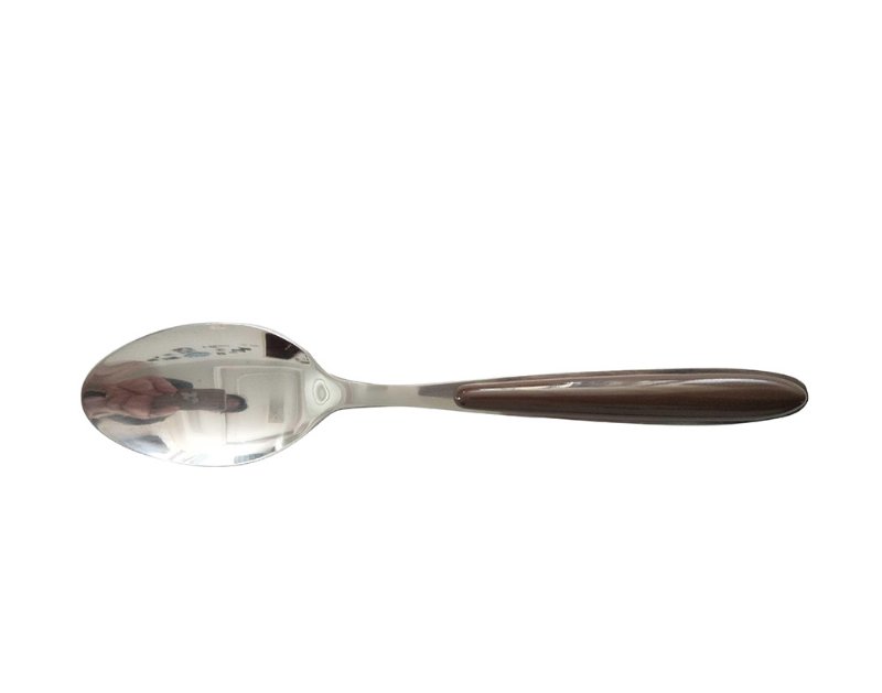 Colher De Sobremesa Pauline Actuel Inox Cabo Cinzento
