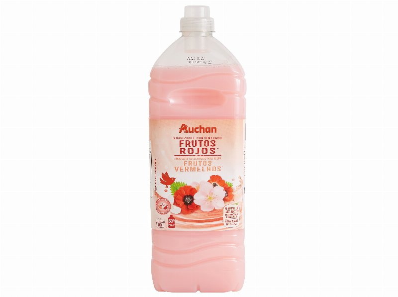 Amaciador Concentrado Auchan Frutos Vermelhos 80 Doses