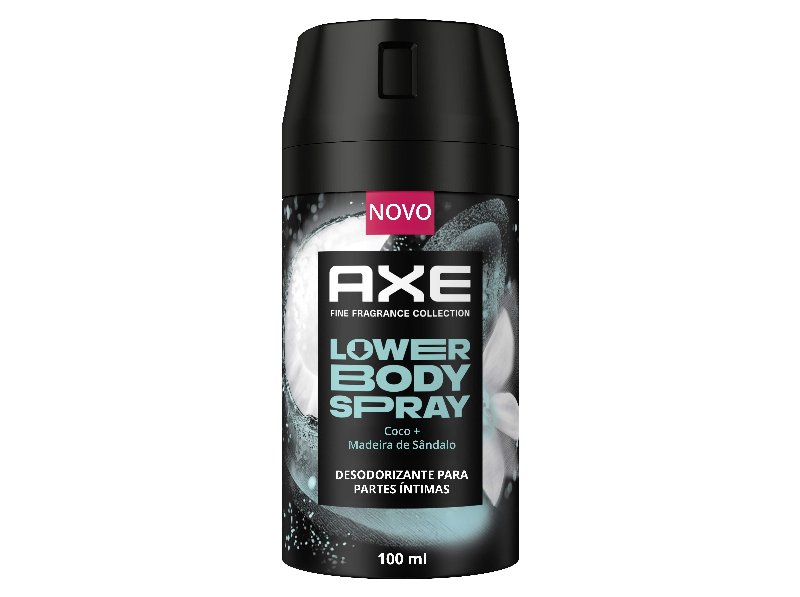 Desodorizante Axe Lower Body Spray Coconut 100 ml