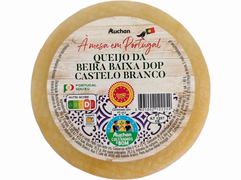 Queijo Castelo Branco Dop Auchan À Mesa Em Portugal Cultivamos O Bom Un