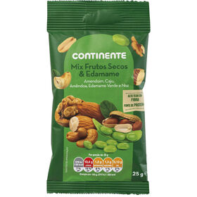 Mix Frutos Secos E Edamame Continente 25 gr