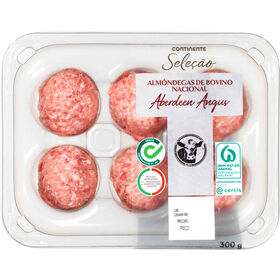 Almôndegas De Novilho Angus Continente Seleção 300 gr