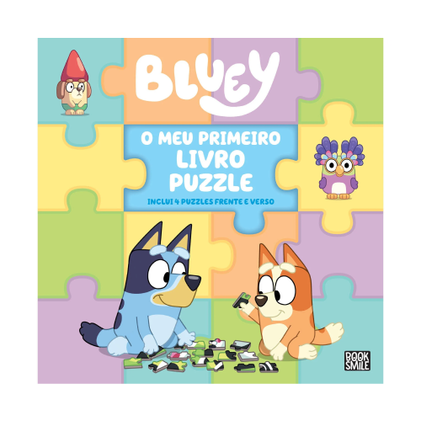 Bluey - O Meu Primeiro Livro Puzzle Bluey