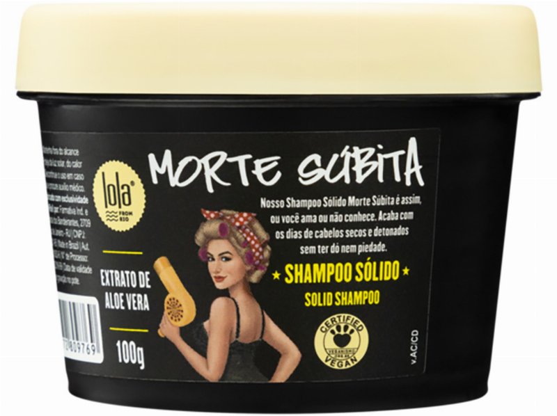 Champô Sólido Lola Morte Súbita Esfolia 100 g