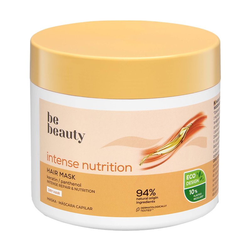 Máscara Capilar Reparação E Nutrição Cabelos Secos 400 ml Be Beauty