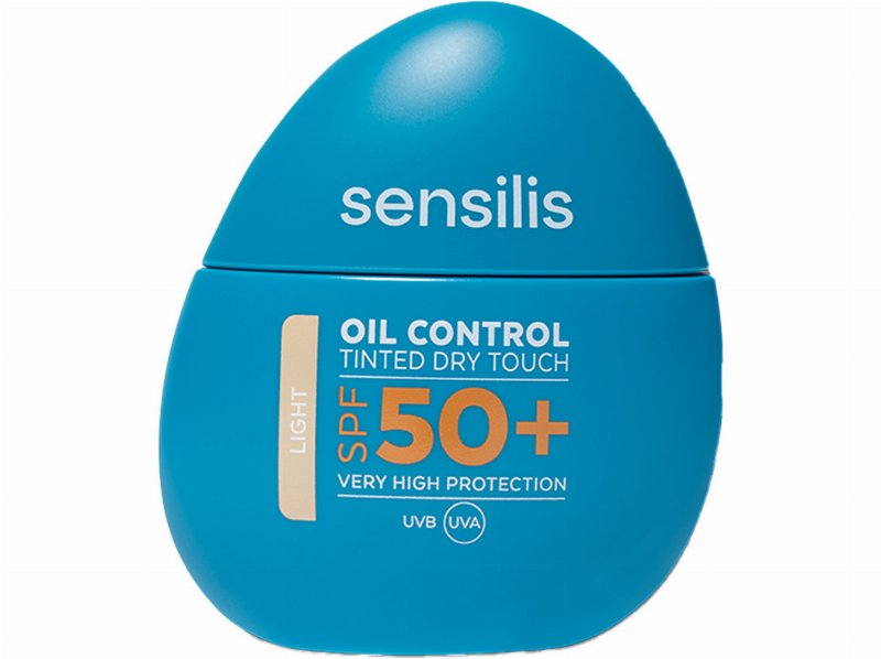 Fluído Com Cor Sensilis Oil Control Light Spf50+ 40 ml
