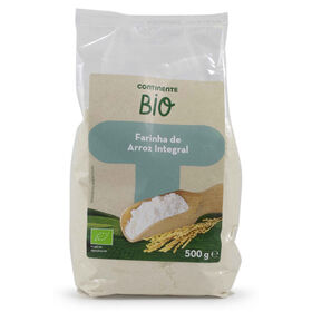 Farinha De Arroz Integral Continente Bio 500 gr