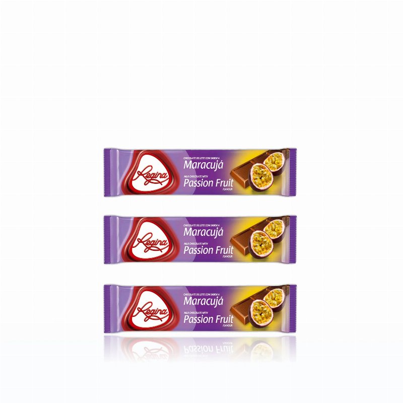 Regina Chocolate Maracujá 20 gr - Pack 3 X 20 gr