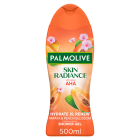 Gel De Banho Skin Radiance Papaia E Pêssego Palmolive 500 ml