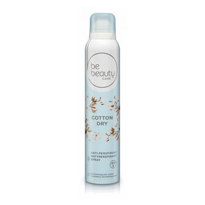 Desodorizante Spray Antitranspirante Cotton Dry Be Beauty 0.2L