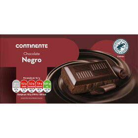 Tablete De Chocolate Negro Continente 100 gr