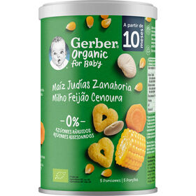 Snack Para Bebé Cenoura E Laranja +10M Gerber 35 gr
