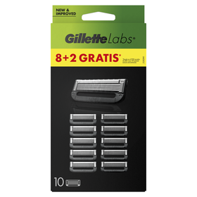 Recarga De Lâminas Gillette Labs 8 Un + 2 Un Grátis