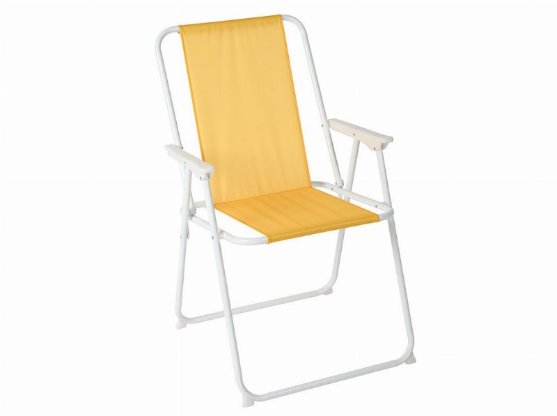 Cadeira Dobrável Gardenstar Amarela