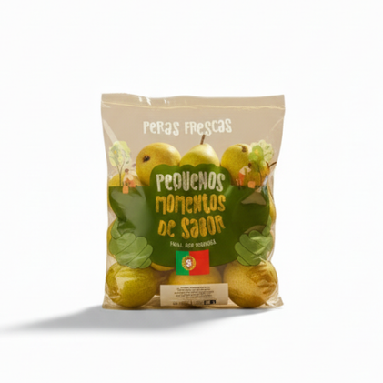Pera Rocha Mini Nacional Embalada Nossa Fruta E Legumes 1Kg