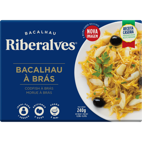 Bacalhau À Brás Riberalves 240 gr