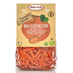 Massa Penne De Lentilhas Vermelhas Sem Glúten Dalla Costa 250 gr