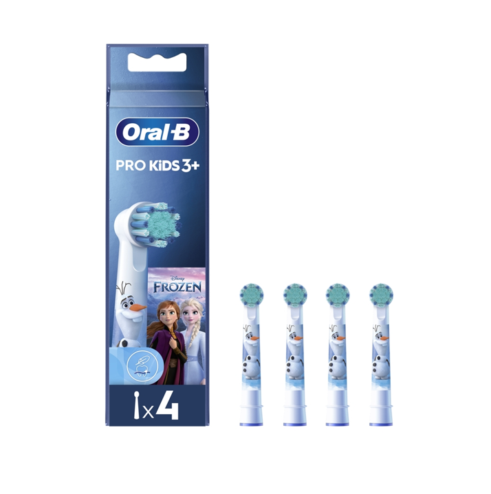 Recargas Escova De Dentes Elétrica Pro Kids +3 Anos Pack 4 Oral-B 4Un