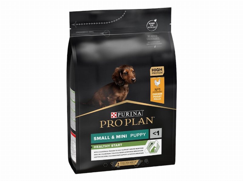 Ração Cão Pro Plan Junior Small&Mini Frango 3 kg