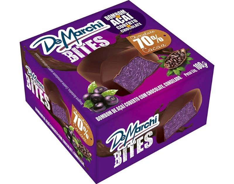 Gelado De Marchi Açaí Bites 100 g