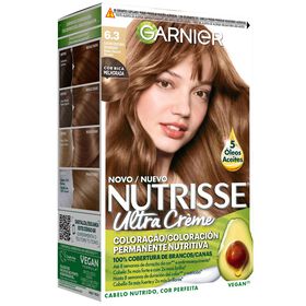 Coloração Permanente Louro Escuro Dourado 6.3 Garnier Nutrisse 1 Un