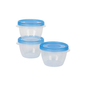 Conjunto 3 Caixas Herméticas Plásticas 500 ml Fresh Kasa