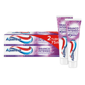Pasta De Dentes Branqueadora Branco Intenso Aquafresh 2 X 75 ml