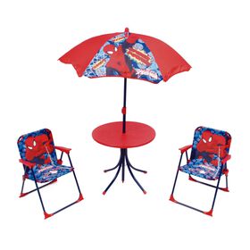 Conjunto De Exterior Com Mesa E 2 Cadeiras Spider-Man Marvel