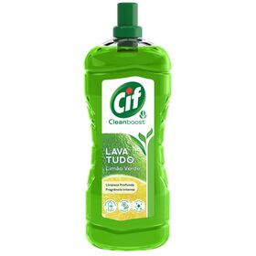Lava Tudo Perfumado Limão Verde Cif 1,3 Lt